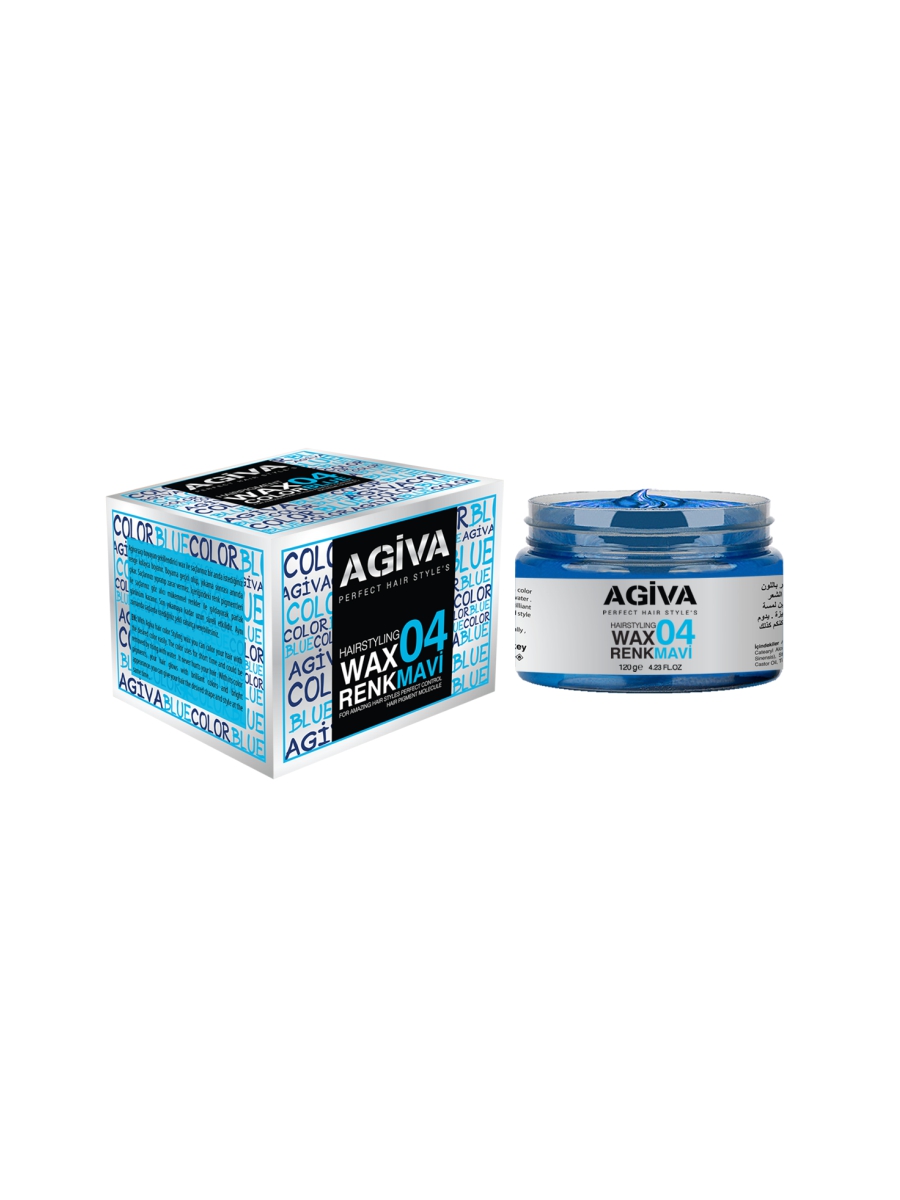 AGIVA HAIR COLOR WAX 120ML Blue