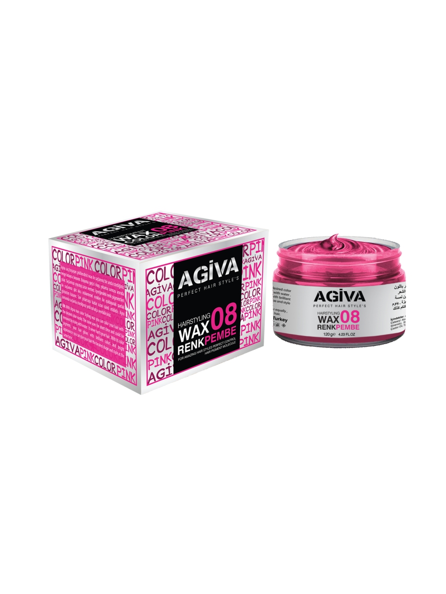 AGIVA HAIR COLOR WAX 08 PINK