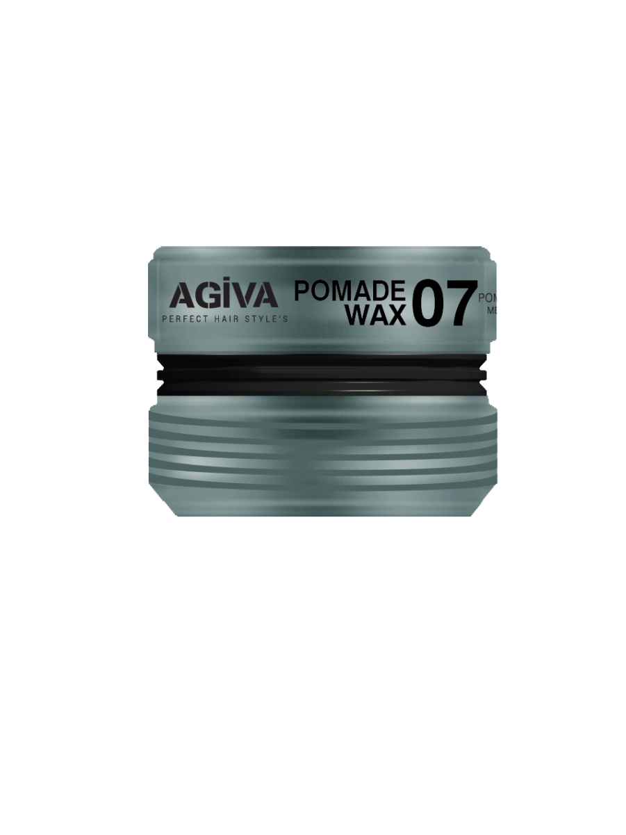 AGIVA HAIR WAX NO 7 POMADE WAX SHINE FINISH HIGH CONTROL 175ML