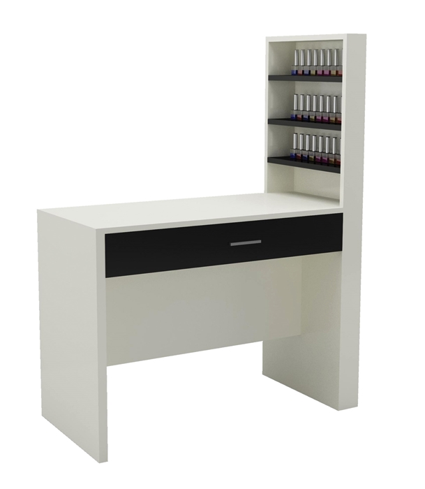 MA-023 MANICURE  TABLE WITH STORAGE