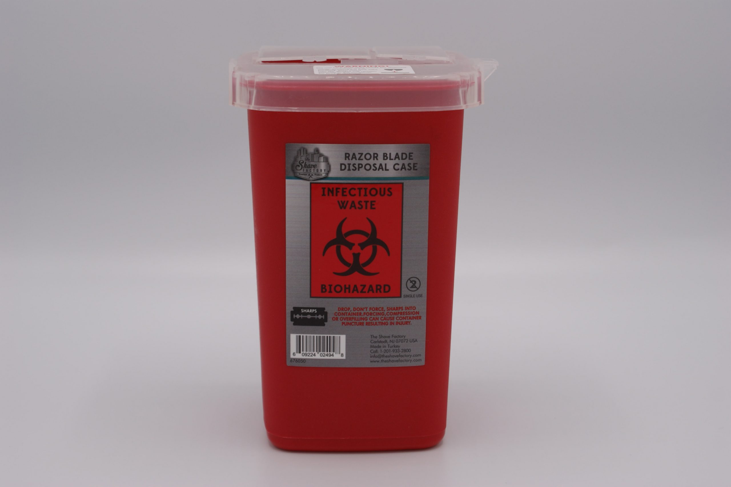 RAZOR BLADE DISPOSABLE CASE