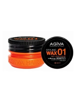 AGIVA HAIR WAX 90ML WET LOOK  NO1