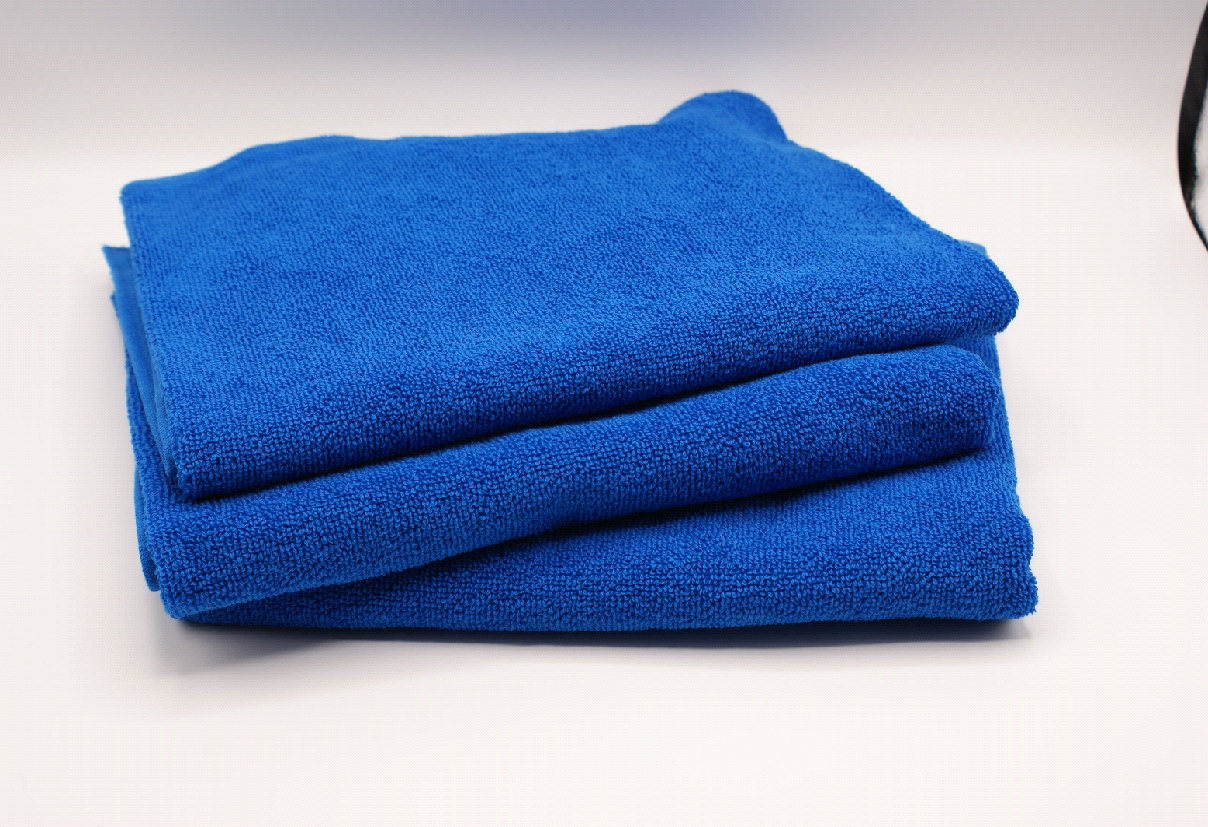 BARBER TOWEL BLUE 50CM 90CM